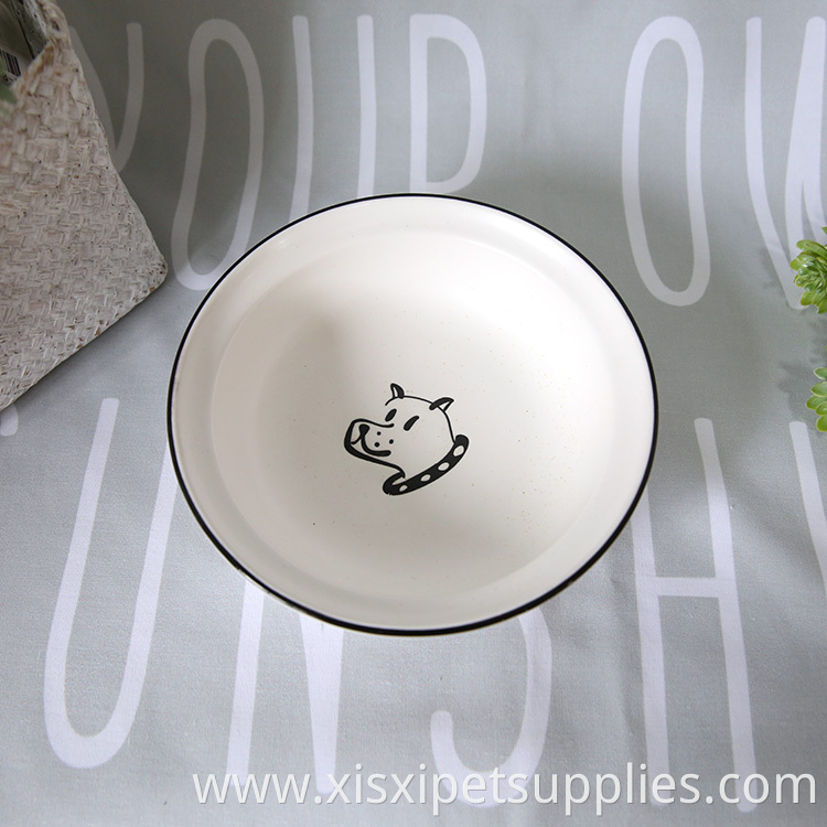 Support Samples Custom Raised Pet Cat Dog Bowls